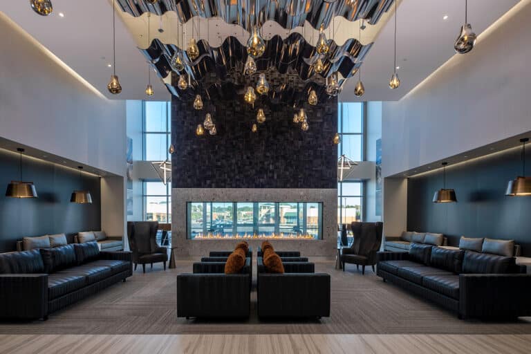 front lobby