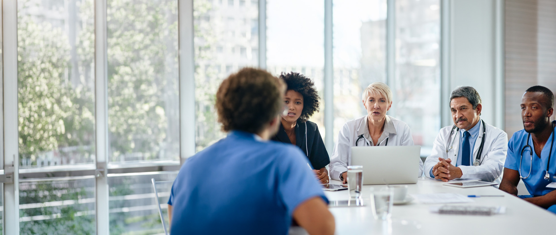 doctors in a meeting