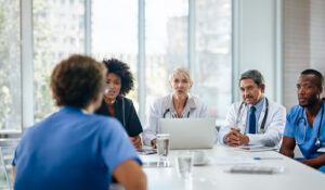 doctors in a meeting