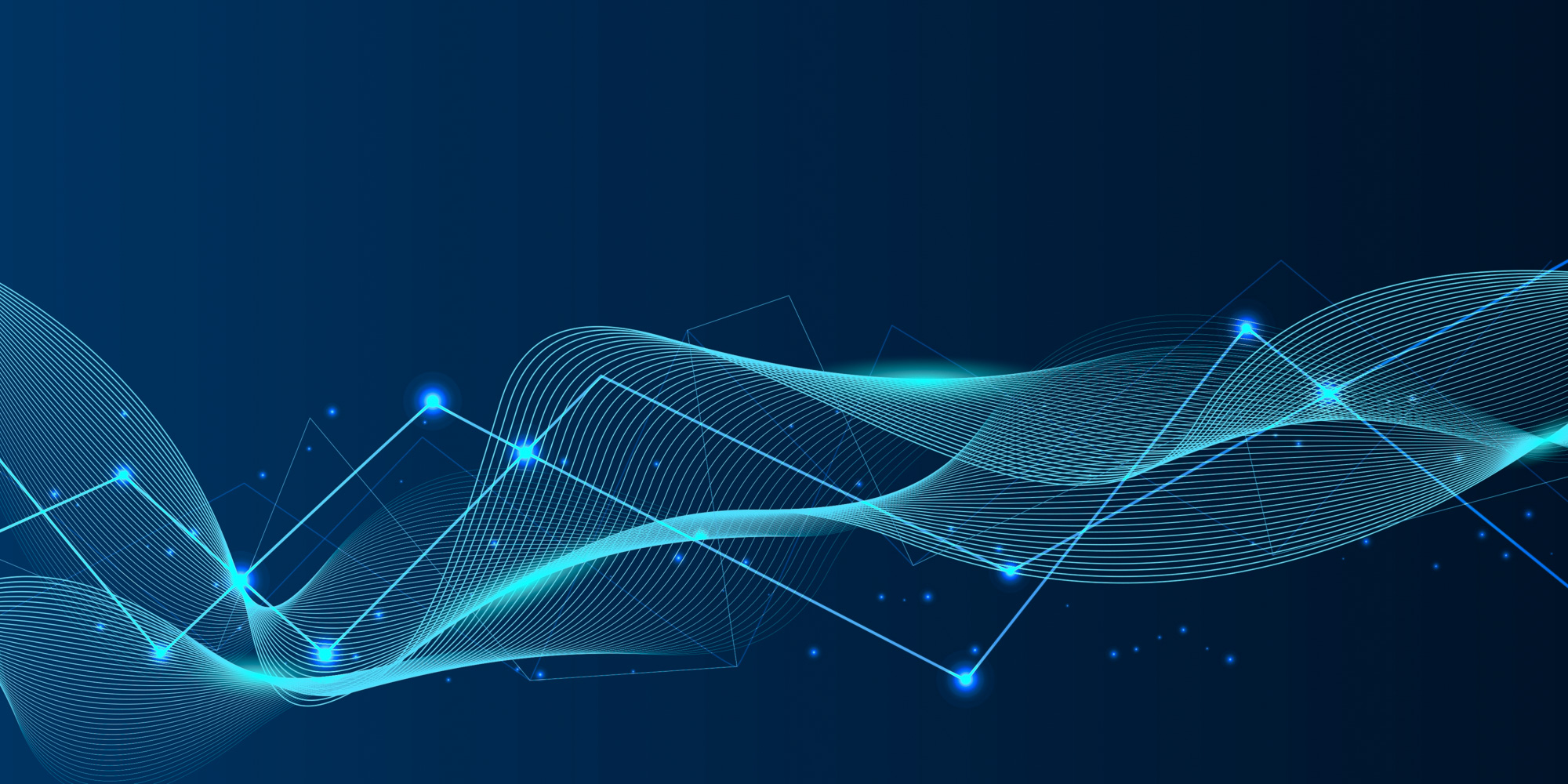 Dark blue futuristic and science technology abstract background